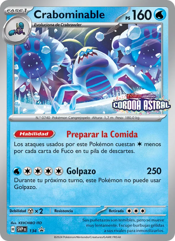 Crabominable (SVP Black Star Promos #134/225)