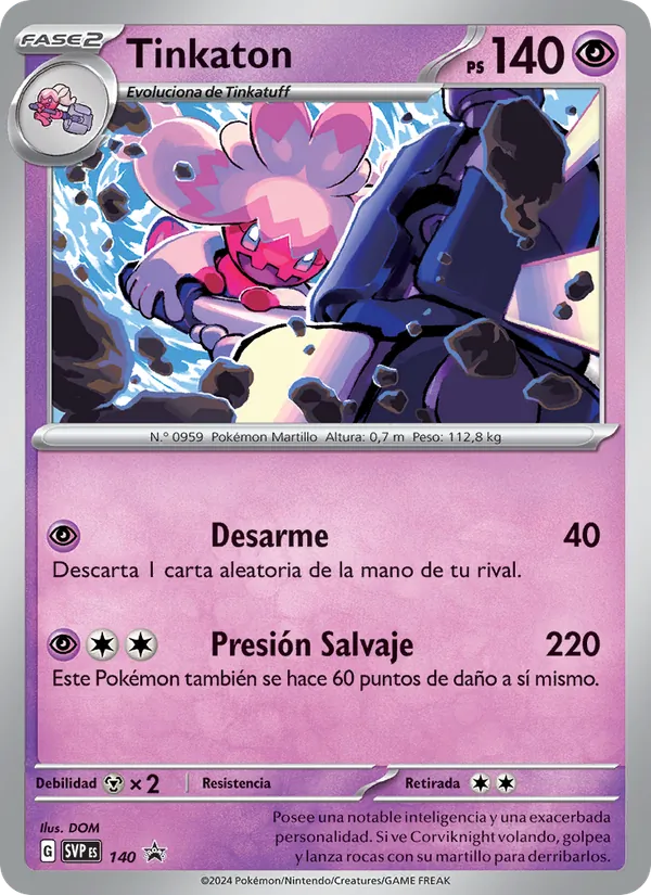 Tinkaton (SVP Black Star Promos #140/225)
