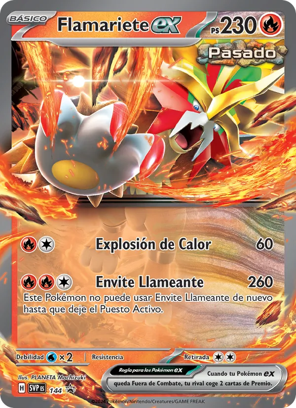 Flamariete ex (SVP Black Star Promos #144/225)