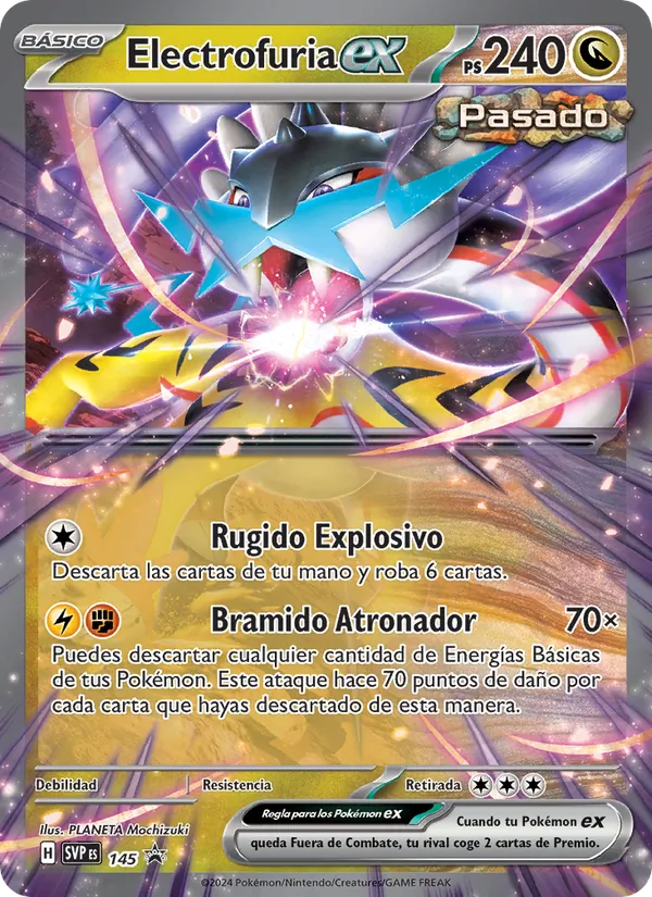 Electrofuria ex (SVP Black Star Promos #145/225)