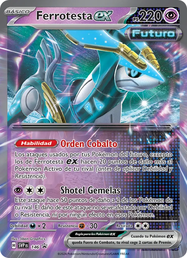 Ferrotesta ex (SVP Black Star Promos #146/225)