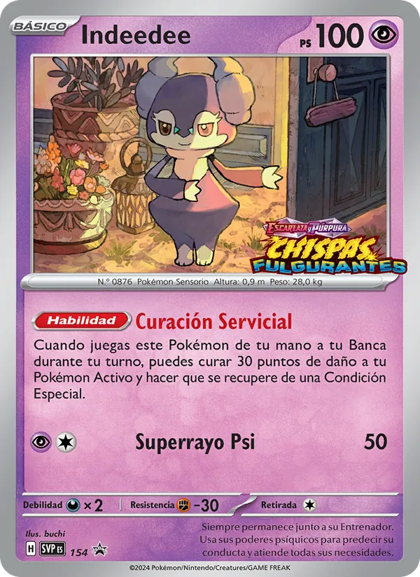 Indeedee (SVP Black Star Promos #154/225)