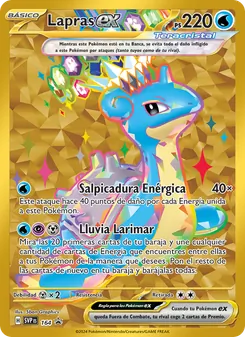 Lapras ex (SVP Black Star Promos #164/225)
