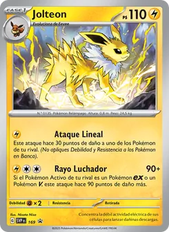 Jolteon (SVP Black Star Promos #169/225)