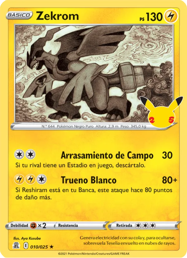 Zekrom (Celebraciones #10/25)