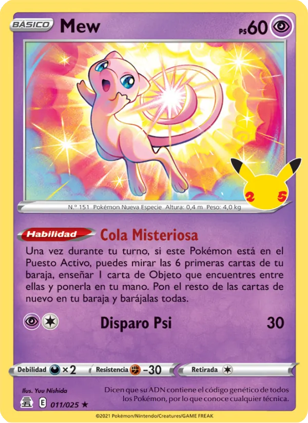 Mew (Celebraciones #11/25)