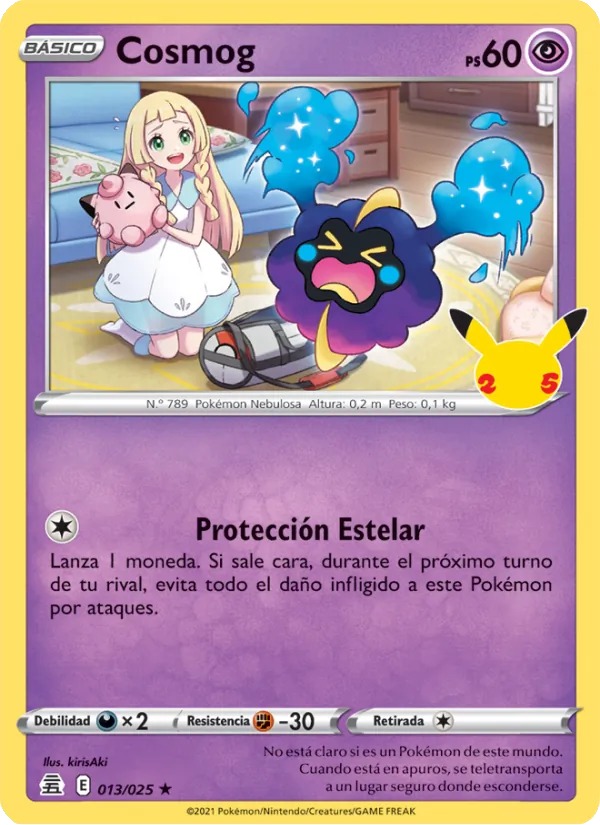 Cosmog (Celebraciones #13/25)