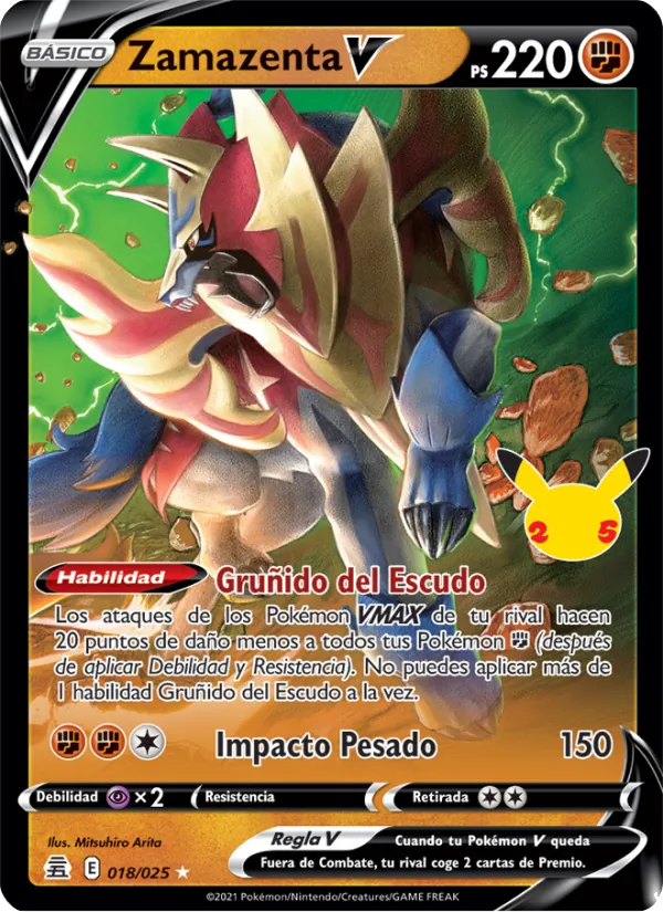 Zamazenta V (Celebrations #18/25)