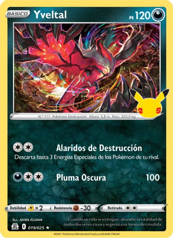 Yveltal (Celebraciones #19/25)