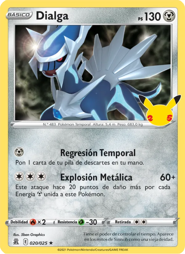Dialga (Celebraciones #20/25)