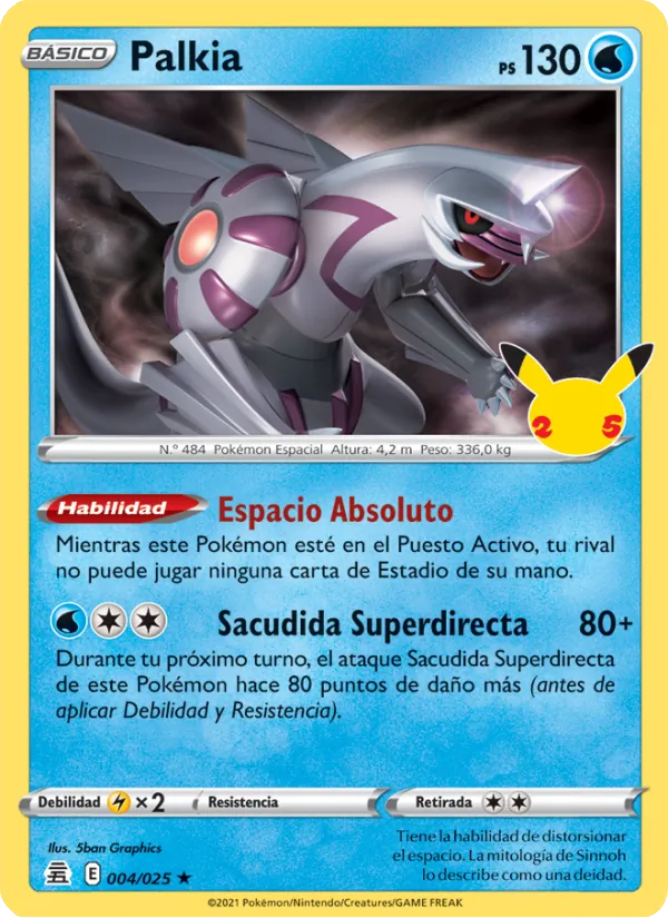 Palkia (Celebrations #4/25)