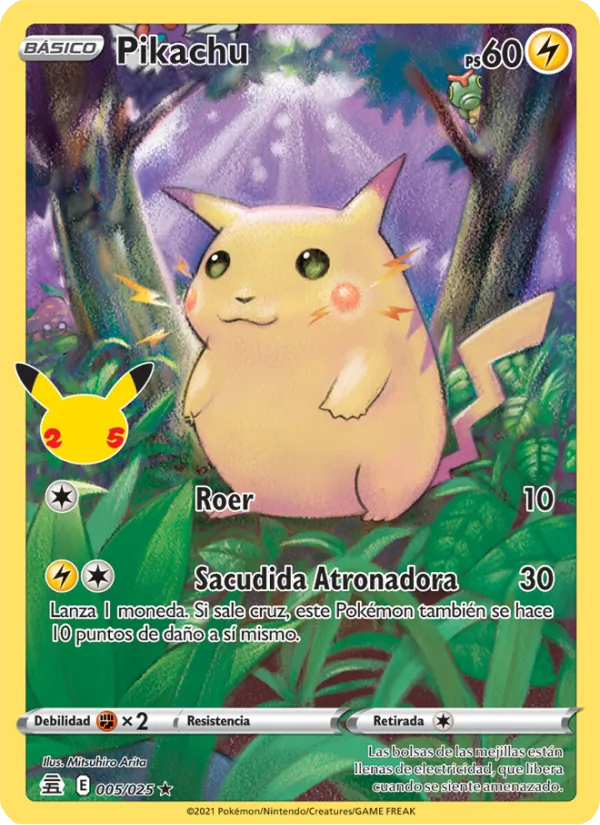 Pikachu (Celebraciones #5/25)