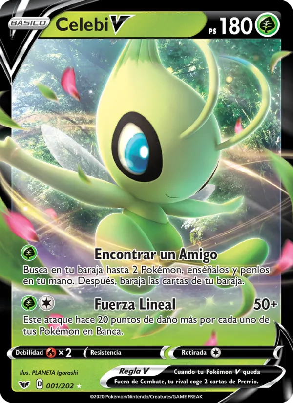 Celebi V (Espada y Escudo #1/202)