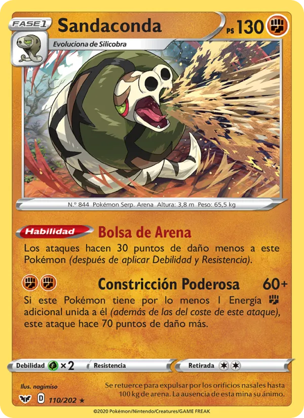 Sandaconda (Sword & Shield #110/202)