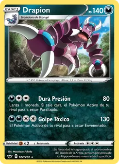 Drapion (Espada y Escudo #122/202)