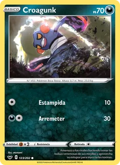 Croagunk (Espada y Escudo #123/202)