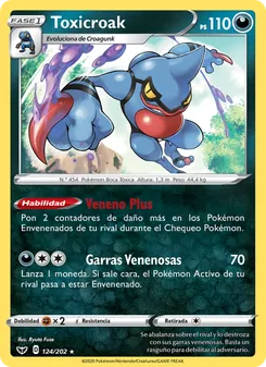 Toxicroak (Espada y Escudo #124/202)