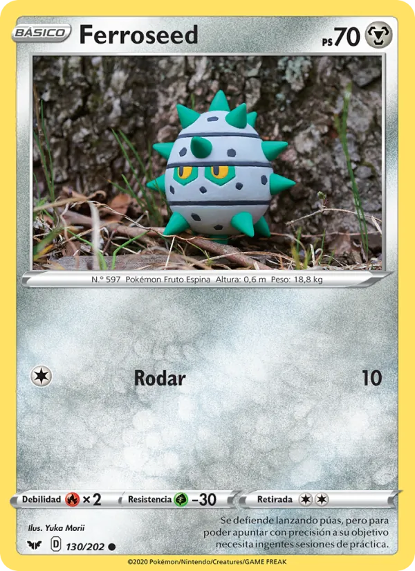 Ferroseed (Sword & Shield #130/202)