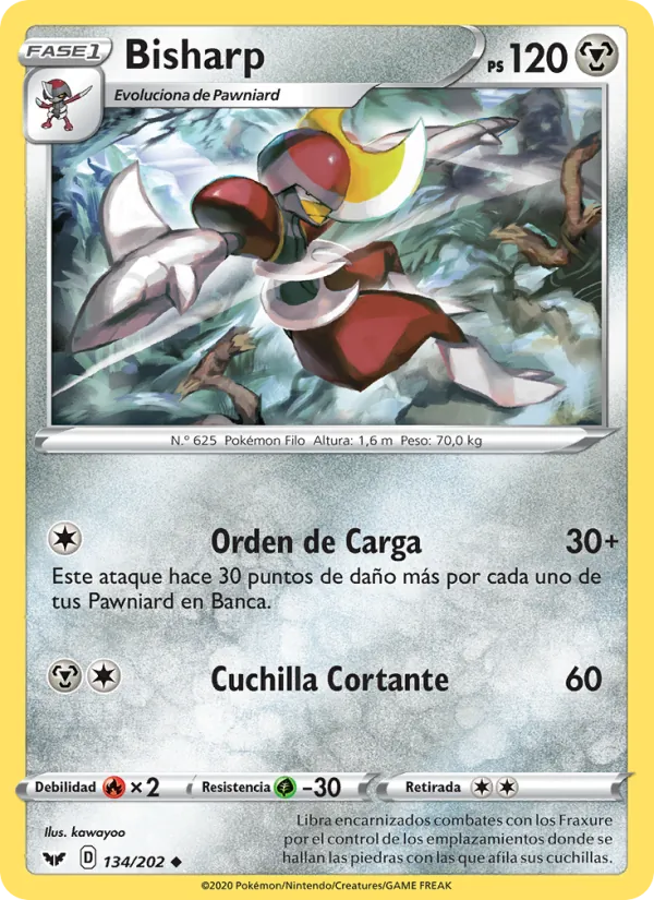 Bisharp (Sword & Shield #134/202)