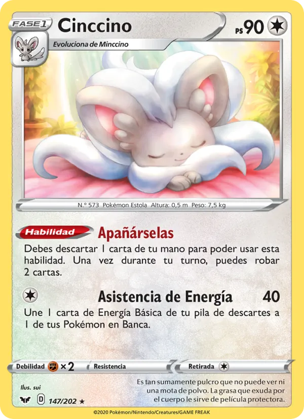 Cinccino (Sword & Shield #147/202)
