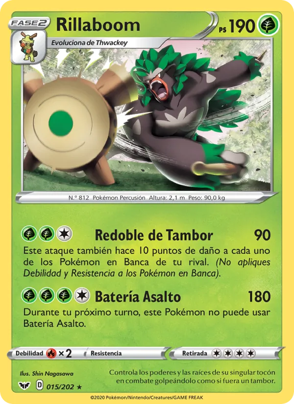 Rillaboom (Espada y Escudo #15/202)