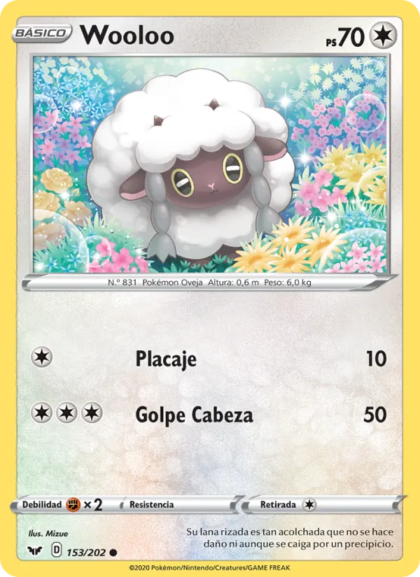 Wooloo (Sword & Shield #153/202)