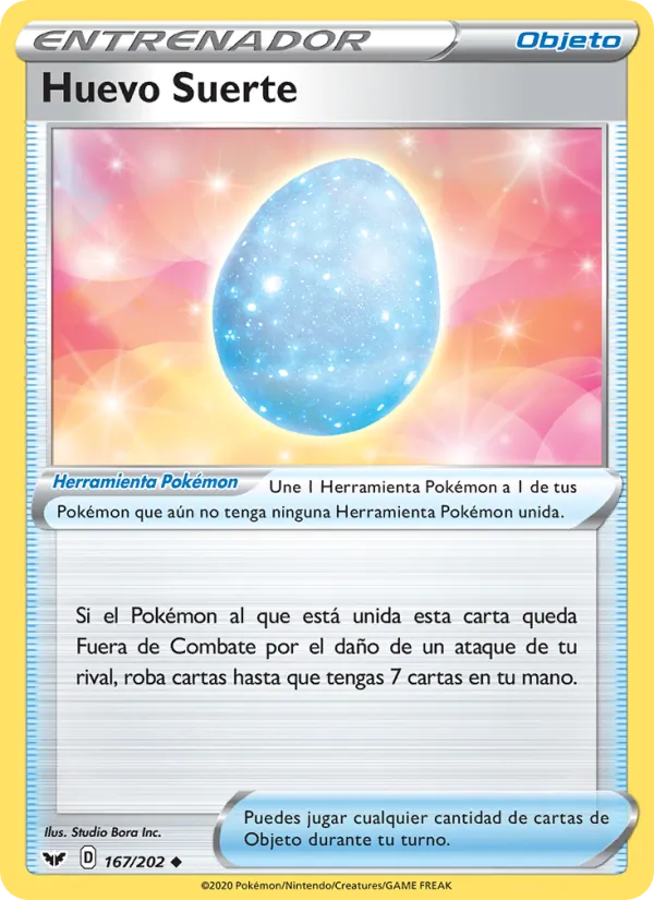 Huevo Suerte (Espada y Escudo #167/202)