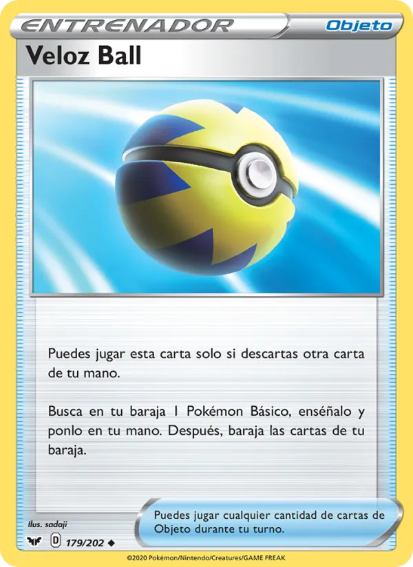 Veloz Ball (Espada y Escudo #179/202)