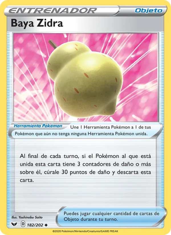 Baya Zidra (Espada y Escudo #182/202)