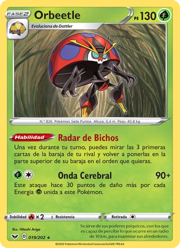 Orbeetle (Espada y Escudo #19/202)
