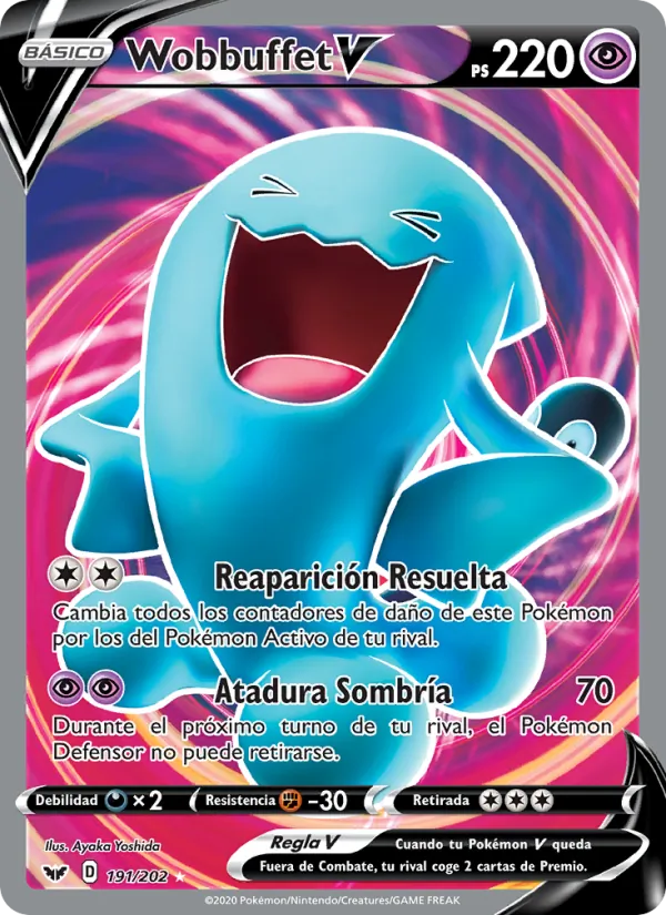 Wobbuffet V (Espada y Escudo #191/202)