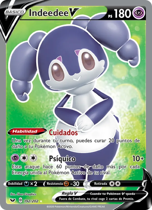 Indeedee V (Espada y Escudo #192/202)