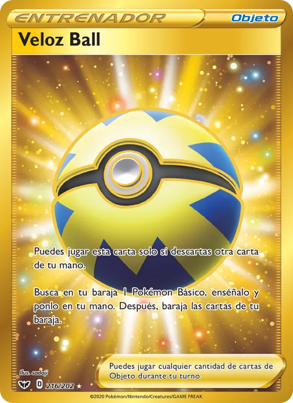 Veloz Ball (Sword & Shield #216/202)