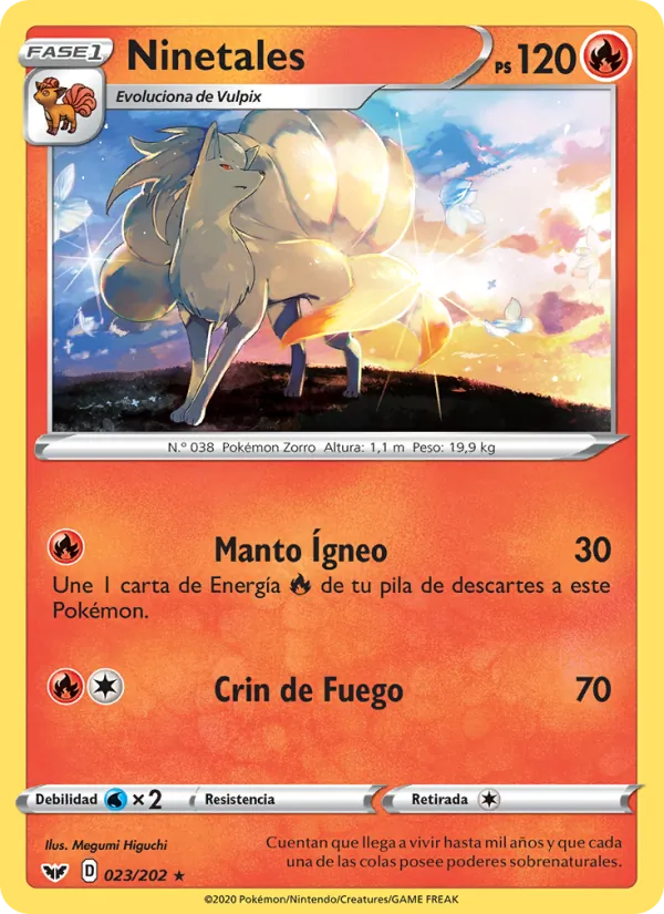 Ninetales (Espada y Escudo #23/202)