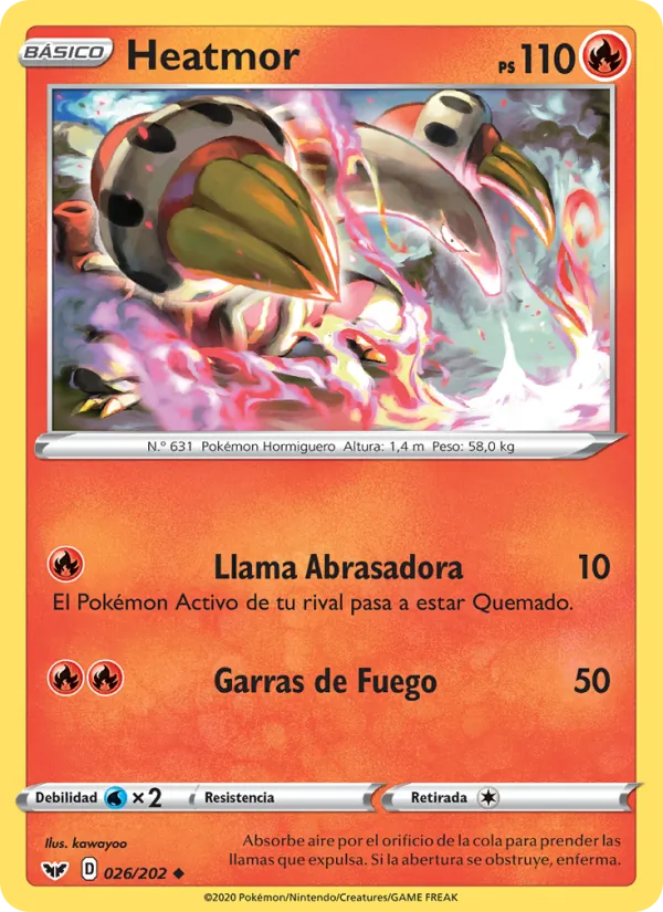 Heatmor (Espada y Escudo #26/202)