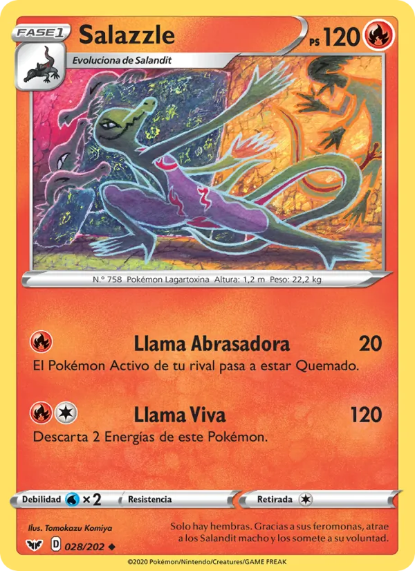 Salazzle (Espada y Escudo #28/202)