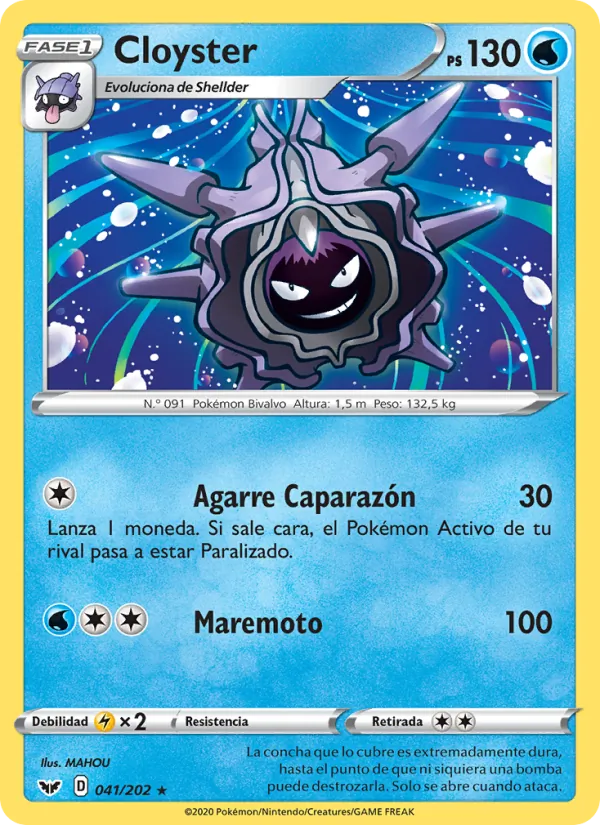 Cloyster (Espada y Escudo #41/202)