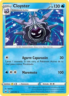 Cloyster (Espada y Escudo #41/202)