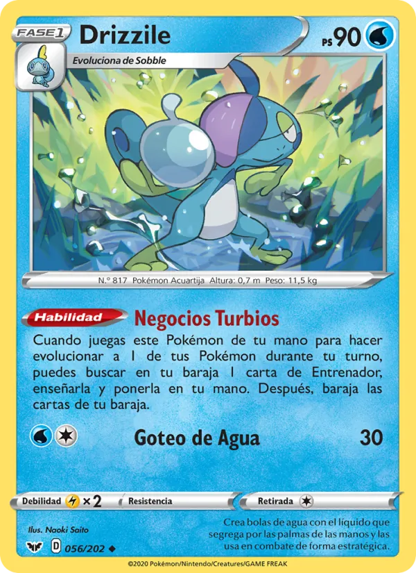 Drizzile (Espada y Escudo #56/202)