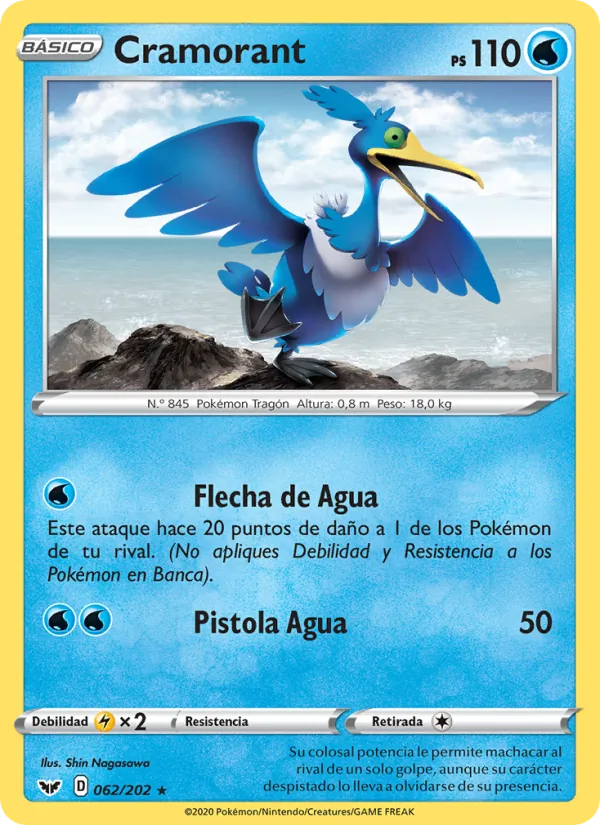 Cramorant (Espada y Escudo #62/202)