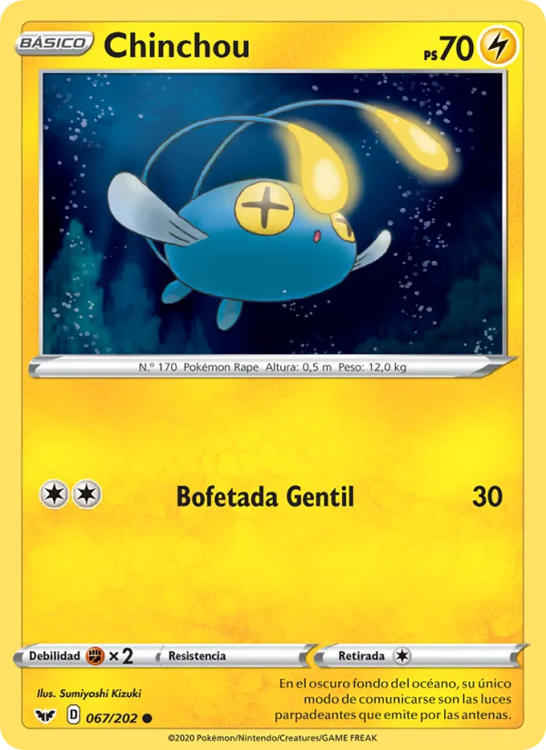 Chinchou (Sword & Shield #67/202)