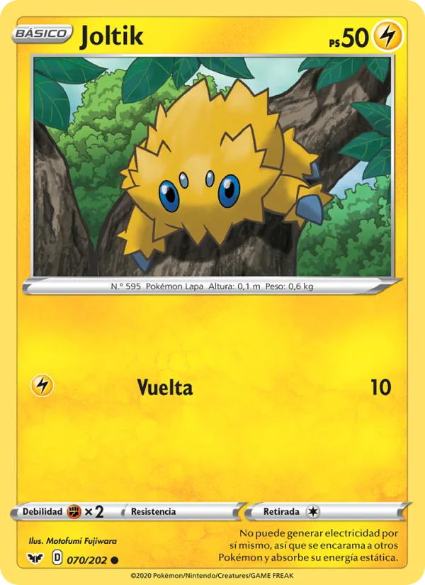 Joltik (Sword & Shield #70/202)