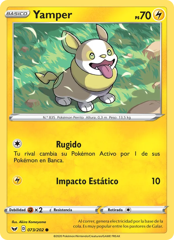 Yamper (Espada y Escudo #73/202)