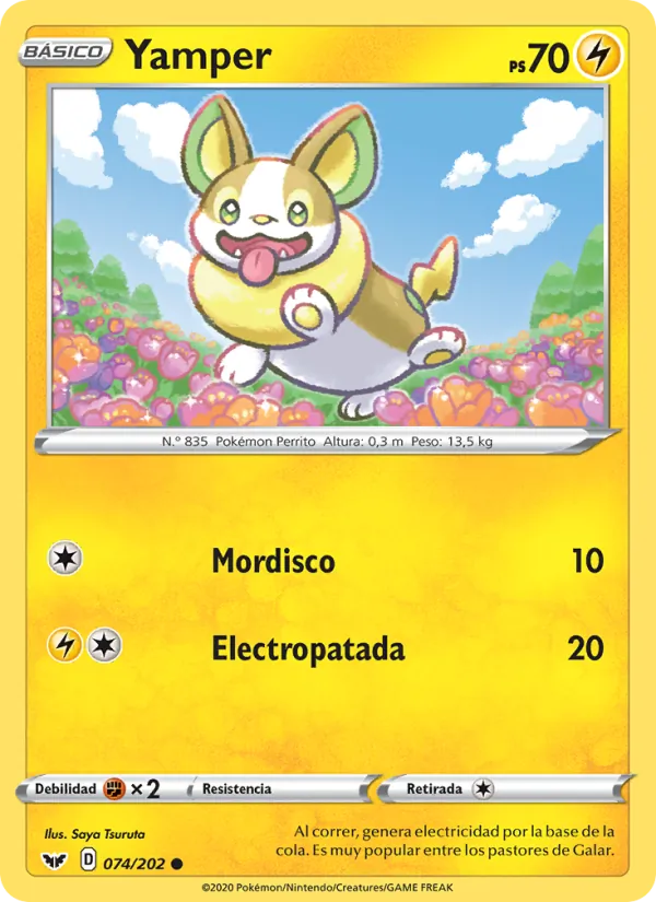 Yamper (Espada y Escudo #74/202)