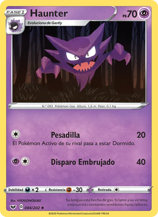 Haunter (Sword & Shield #84/202)