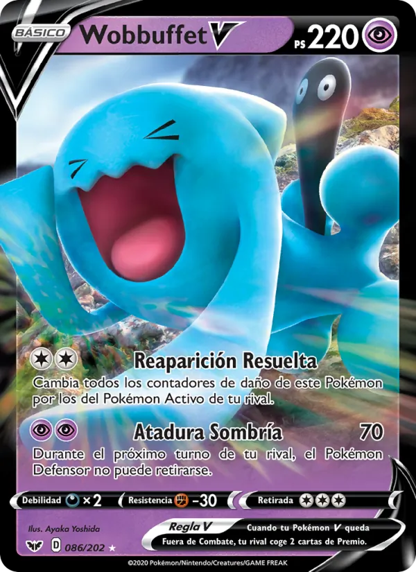 Wobbuffet V (Espada y Escudo #86/202)