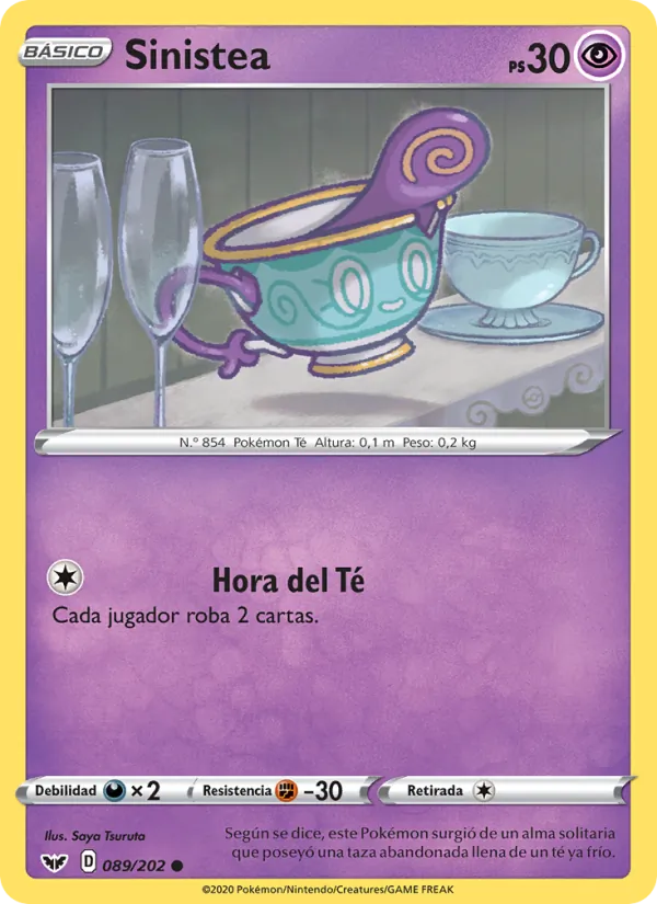 Sinistea (Espada y Escudo #89/202)