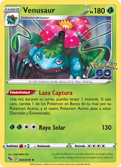 Venusaur (Pokémon GO #003/78)
