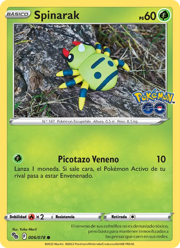 Spinarak (Pokémon GO #006/78)