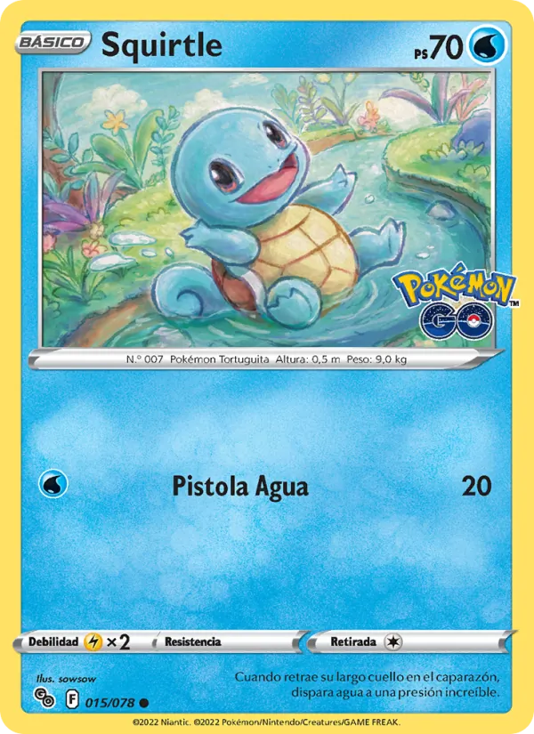 Squirtle (Pokémon GO #015/78)